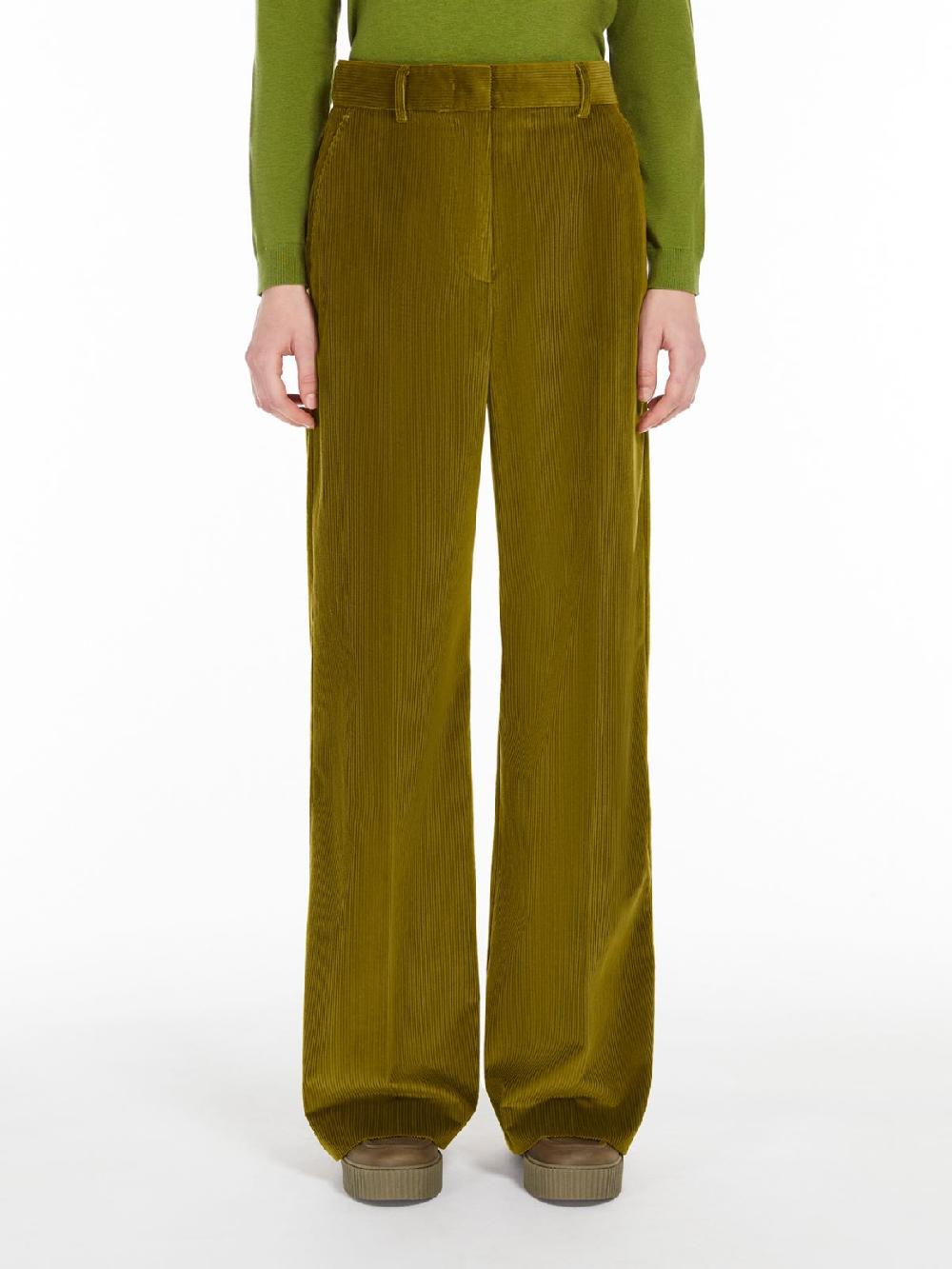 Weekend Pantalone wide leg in velluto Qualità