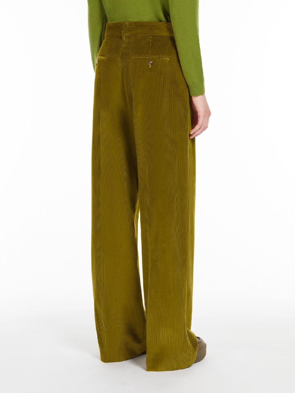 Weekend Pantalone wide leg in velluto Qualità