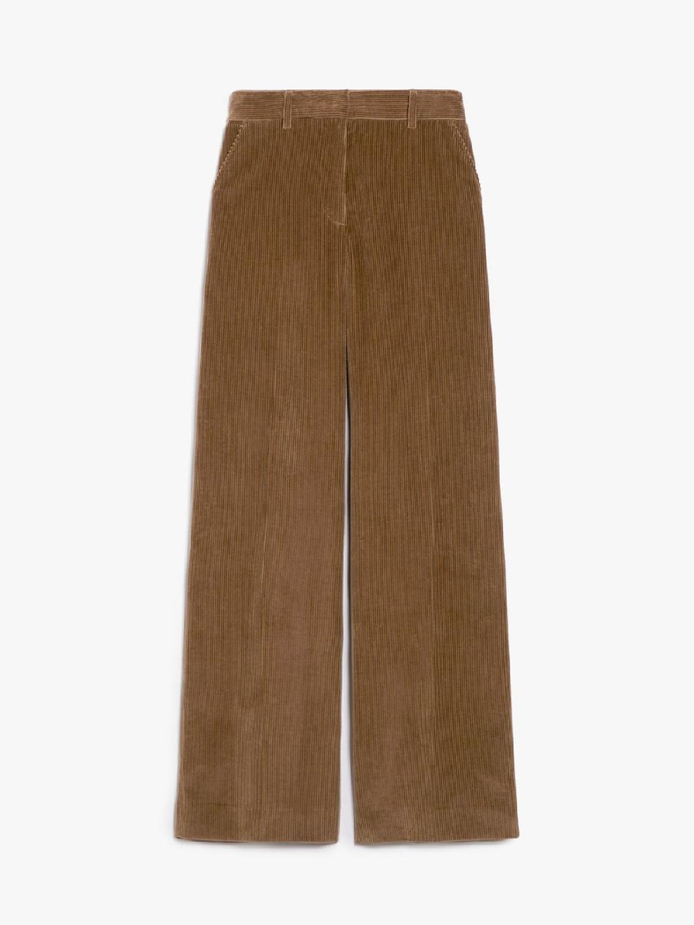 Weekend Pantalone wide leg in velluto Vendita