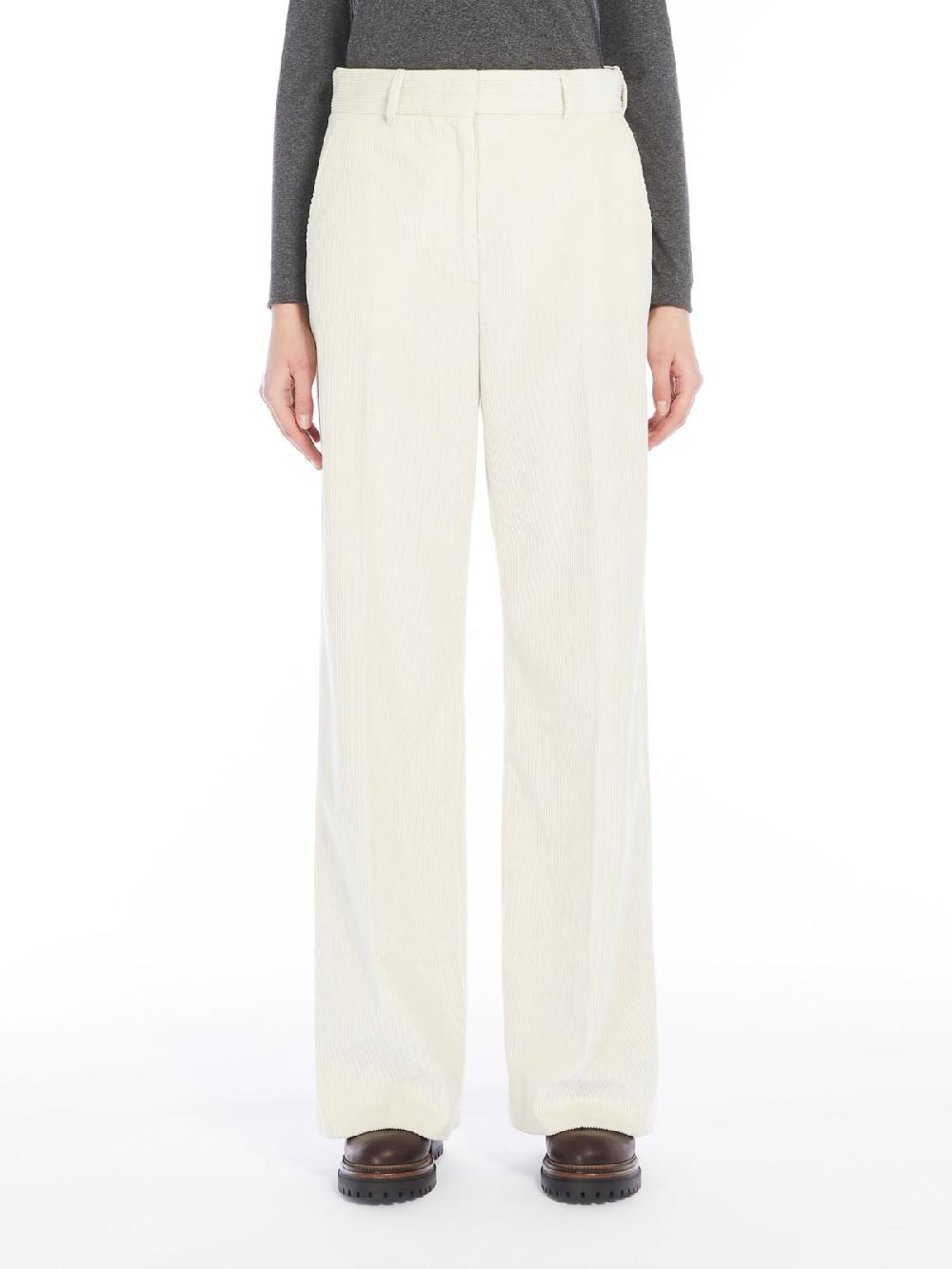 Weekend Pantalone wide leg in velluto Soddisfazione Garantita