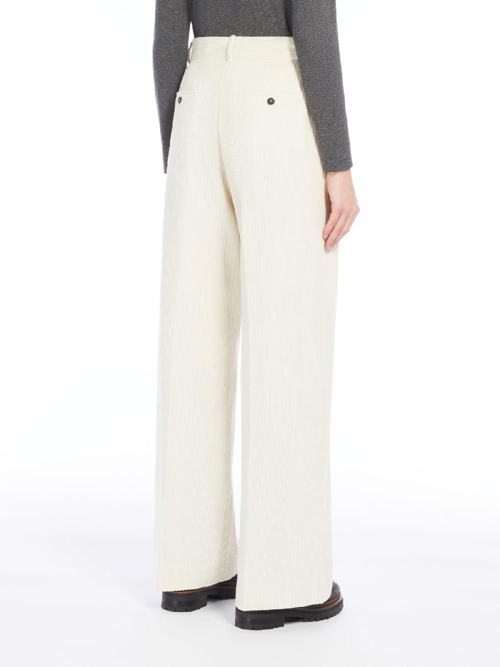 Weekend Pantalone wide leg in velluto Soddisfazione Garantita