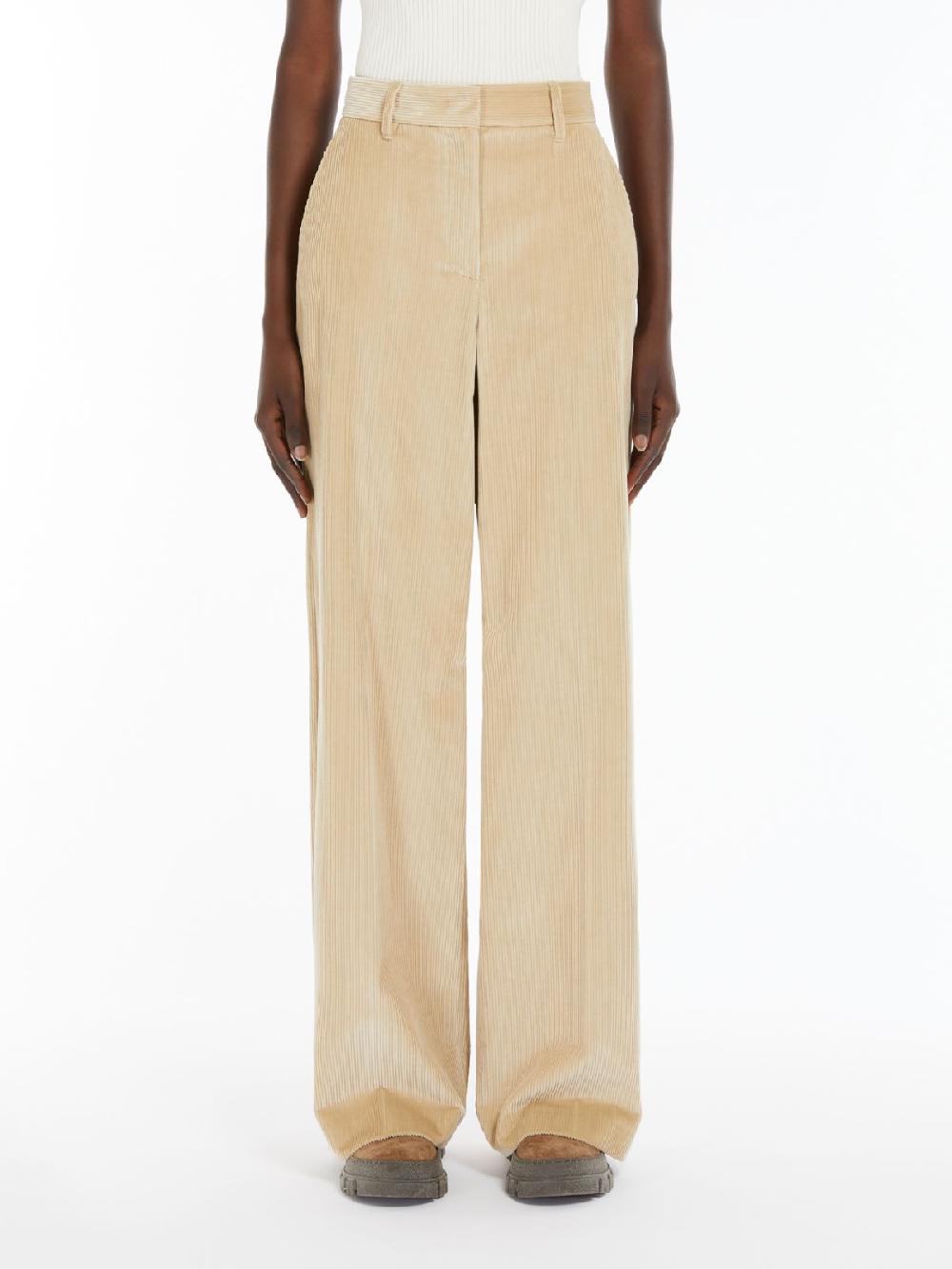 Weekend Pantalone wide leg in velluto Offerte
