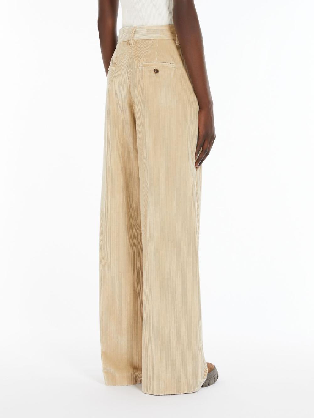 Weekend Pantalone wide leg in velluto Offerte