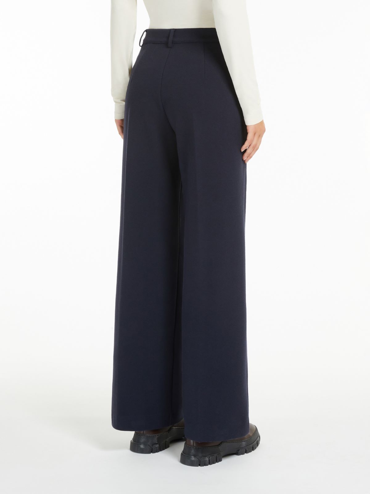 Weekend Pantalone in flanella jacquard Vendite Flash