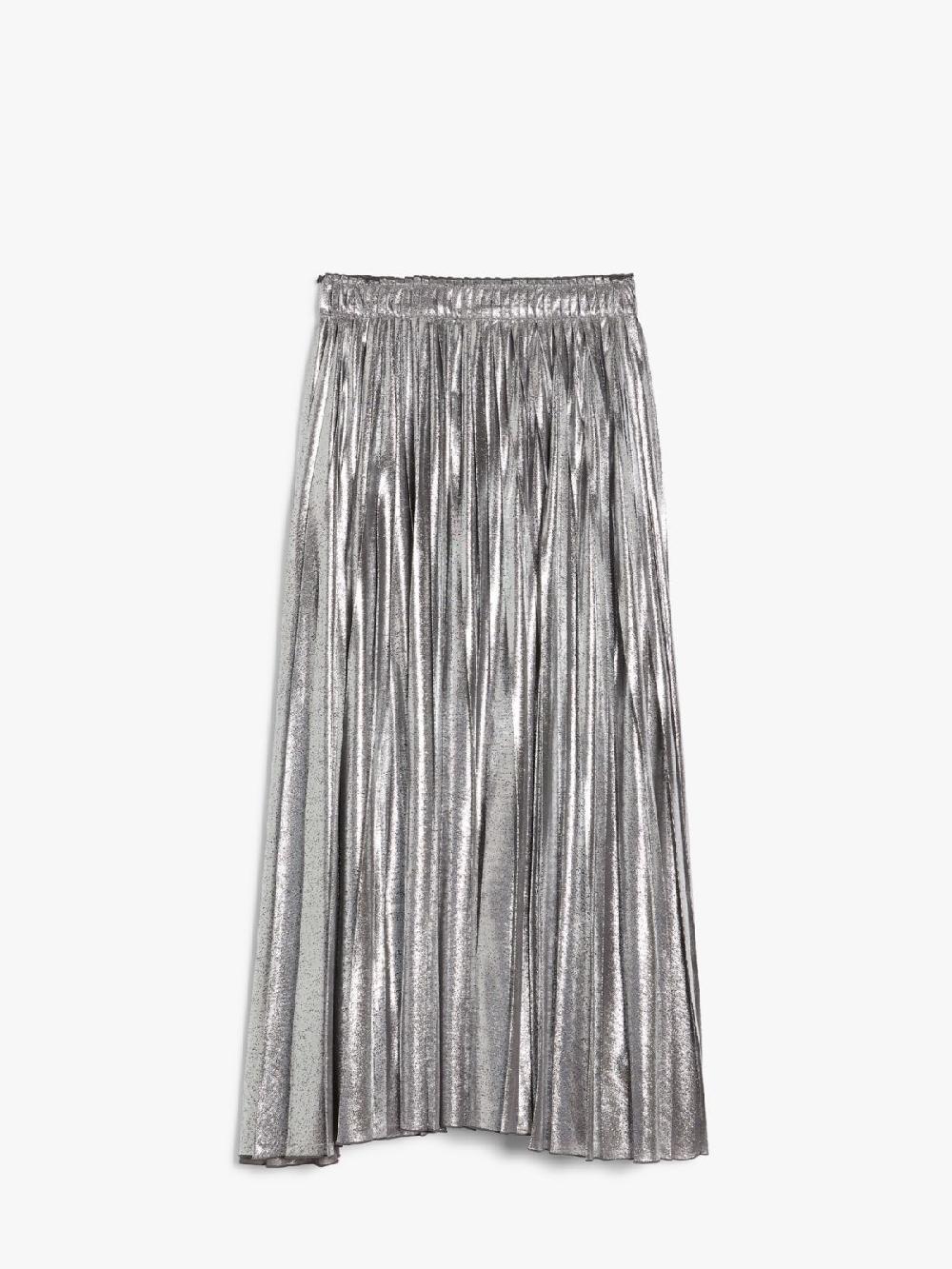 Weekend Gonna lunga in georgette laminata Convenienza