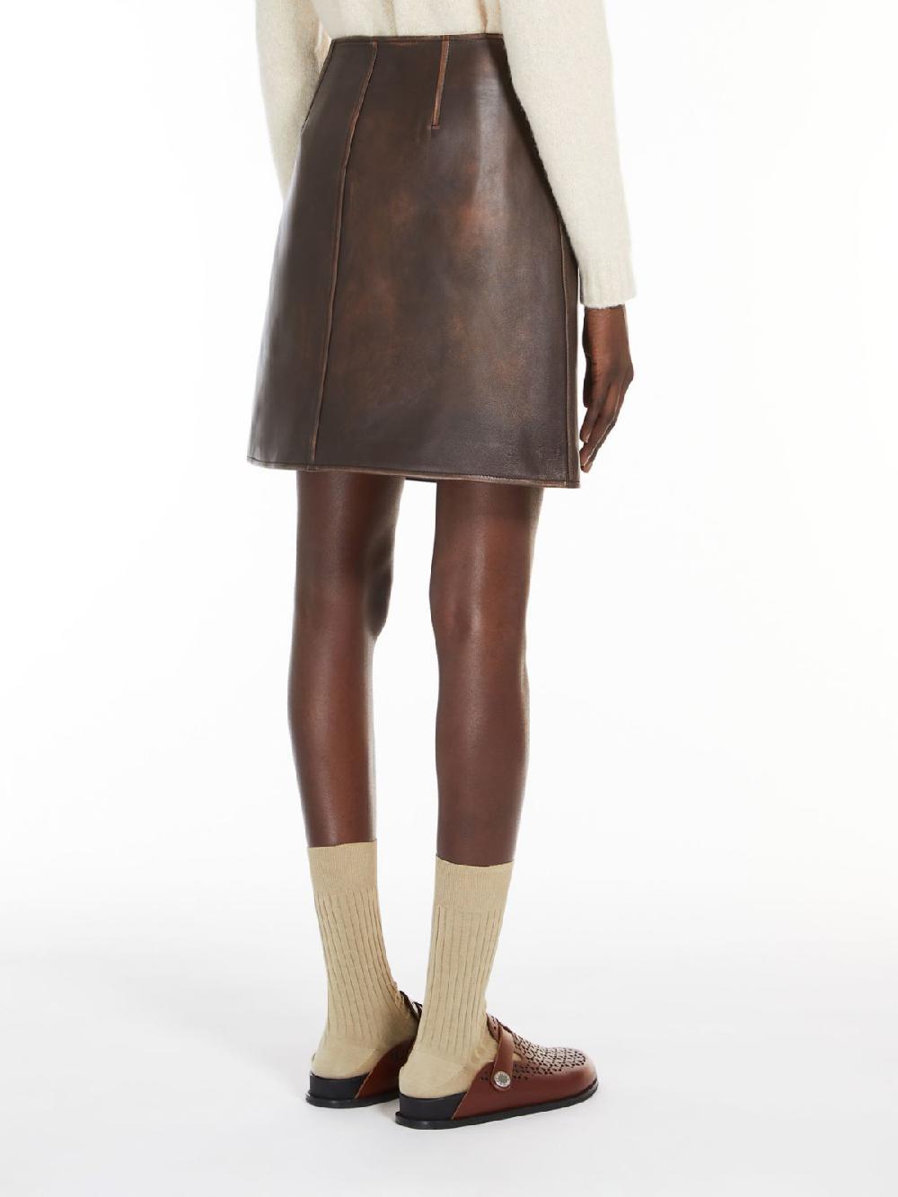 Weekend Gonna mini in pelle Sconto