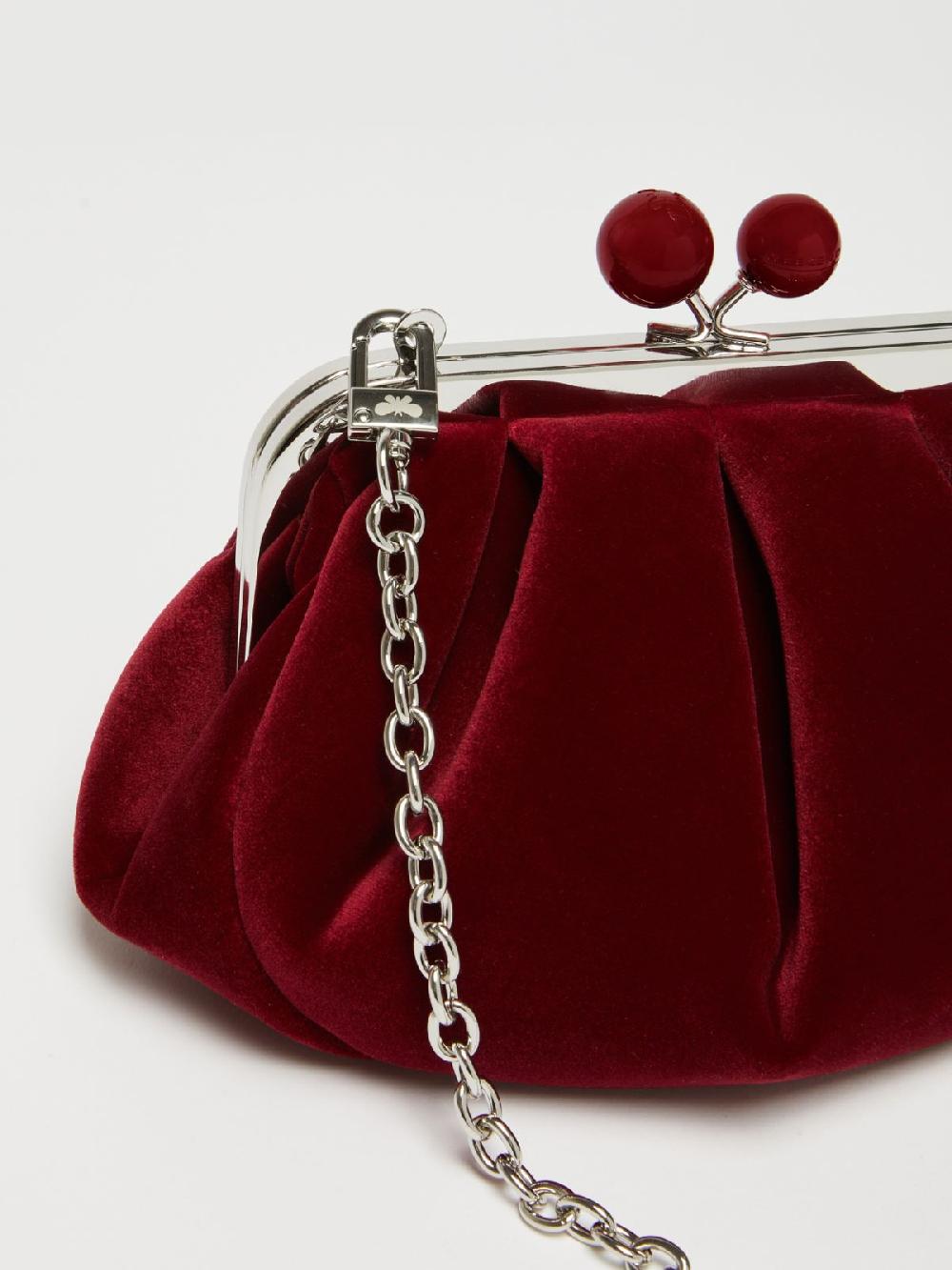 Weekend Pasticcino Bag Small in velluto Vendita Economica