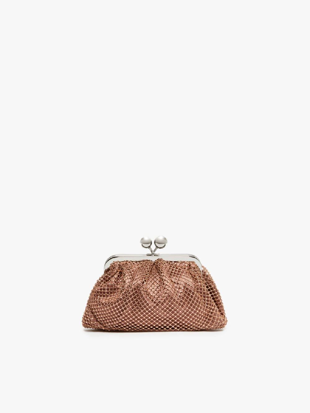 Weekend Pasticcino Bag Small in rete e strass Online Outlet