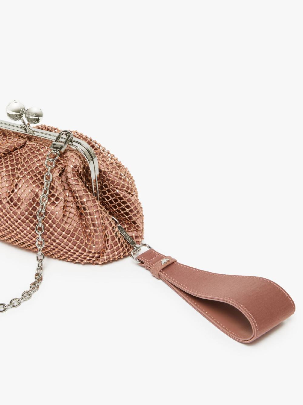 Weekend Pasticcino Bag Small in rete e strass Online Outlet