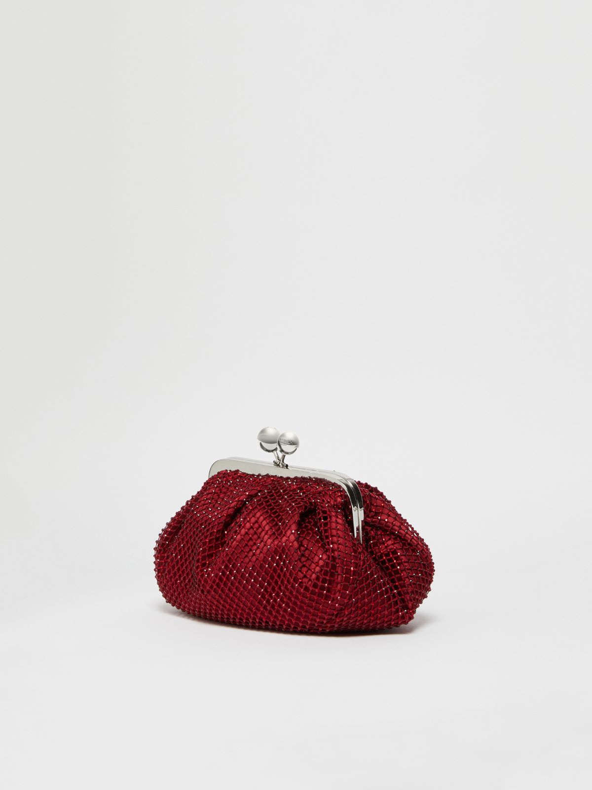 Weekend Pasticcino Bag Small in rete e strass Italia