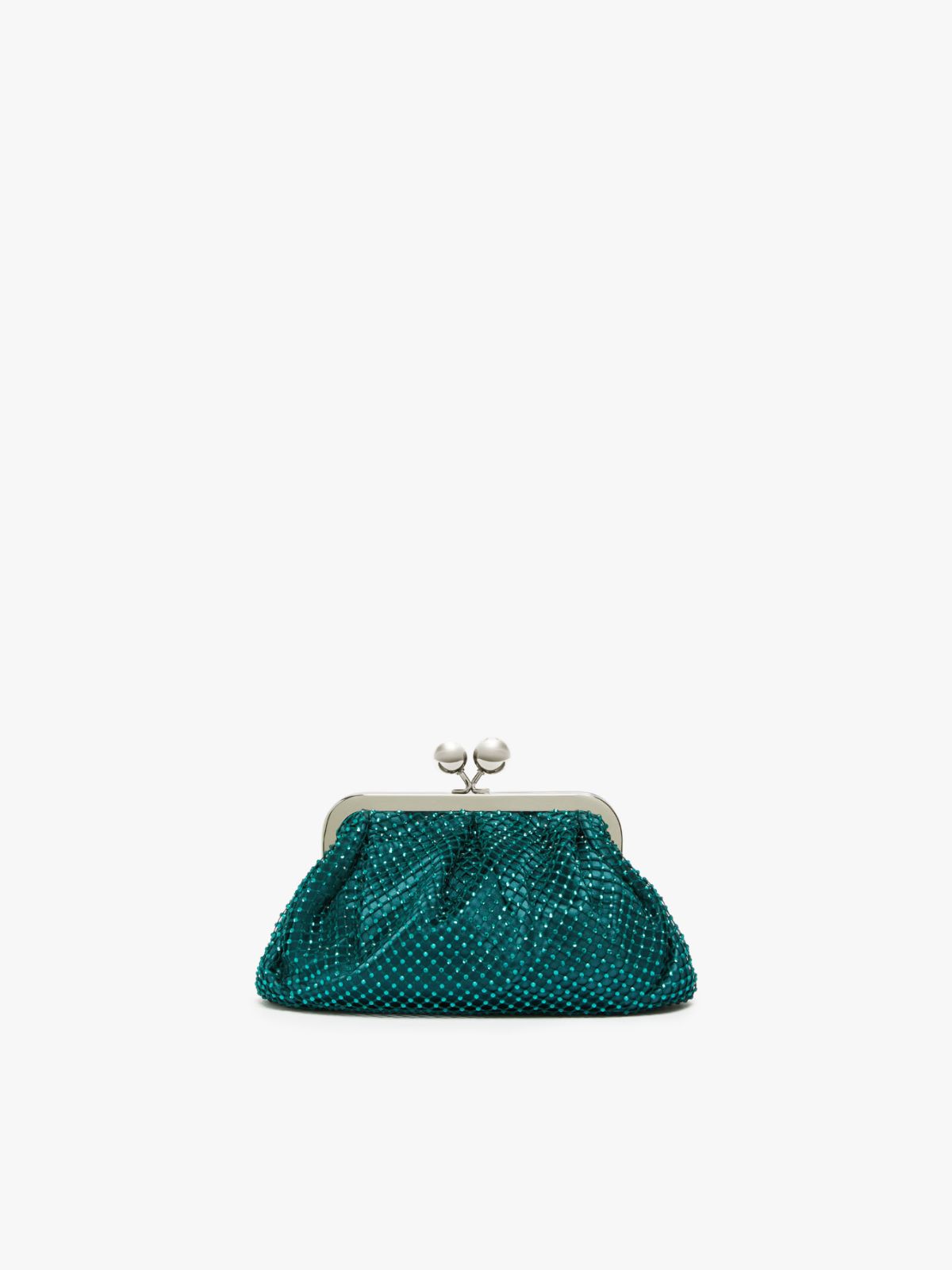 Weekend Pasticcino Bag Small in rete e strass Offerte esclusive