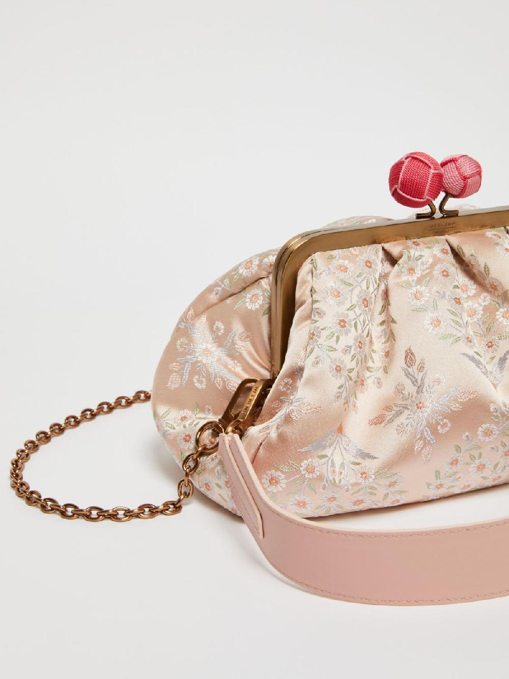 Weekend Pasticcino Bag Medium in seta jacquard Vendita
