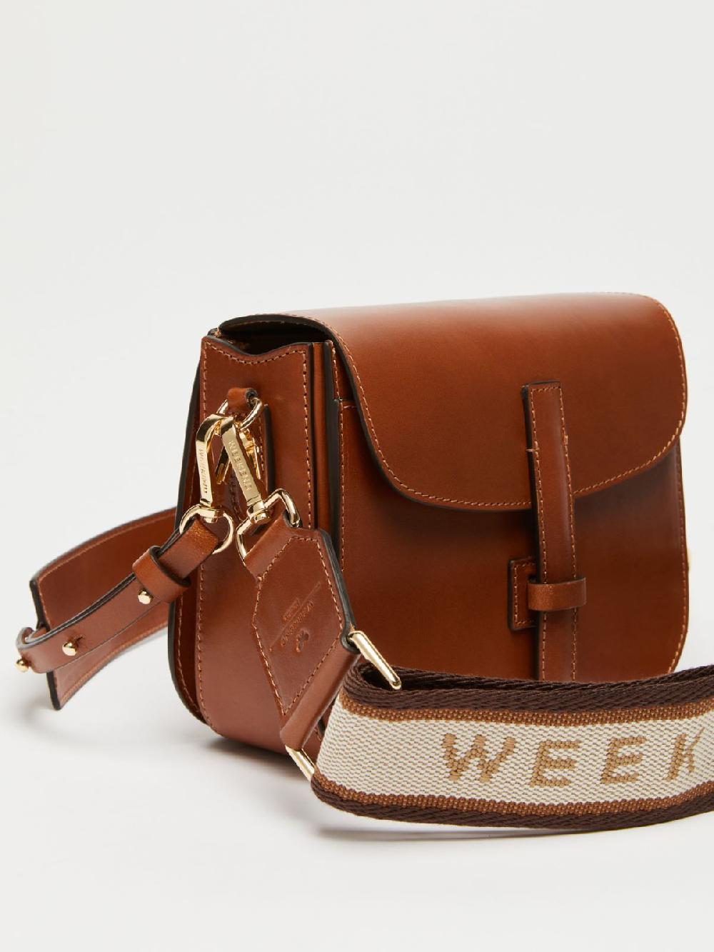 Weekend Borsa a tracolla piccola in cuoio Promozione Limitata