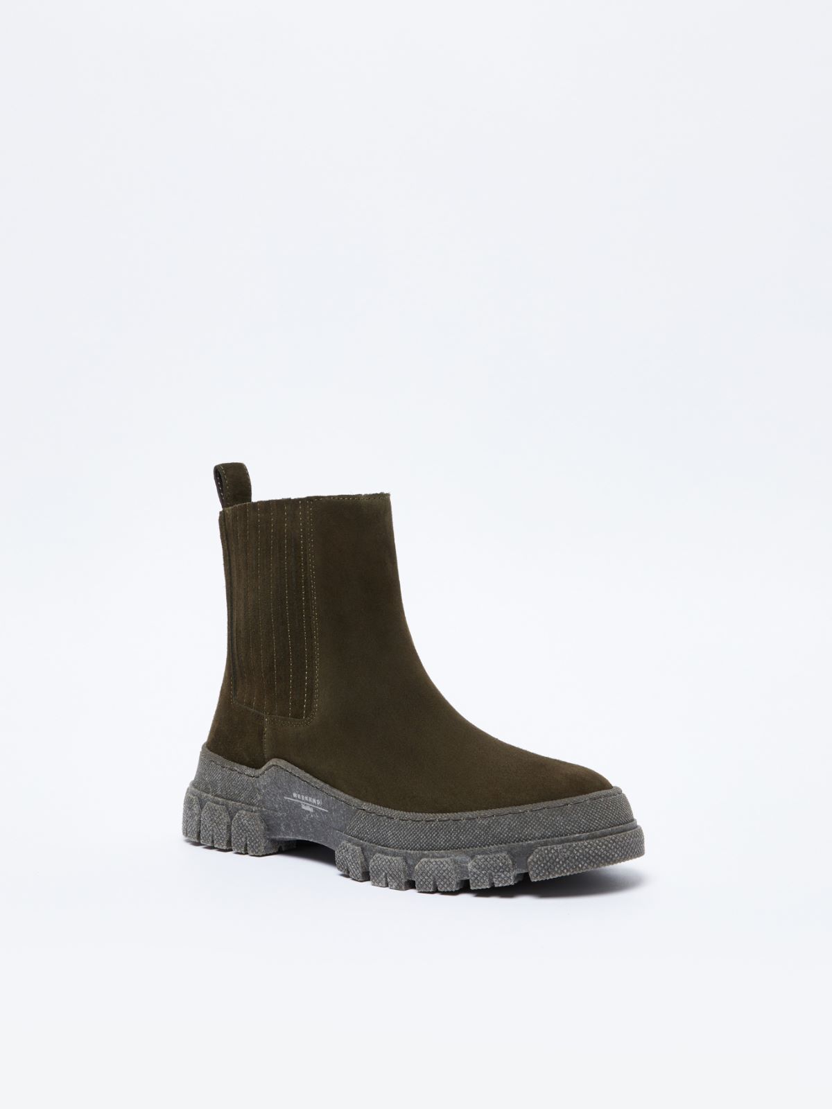 Weekend Stivaletto chelsea in crosta Saldi