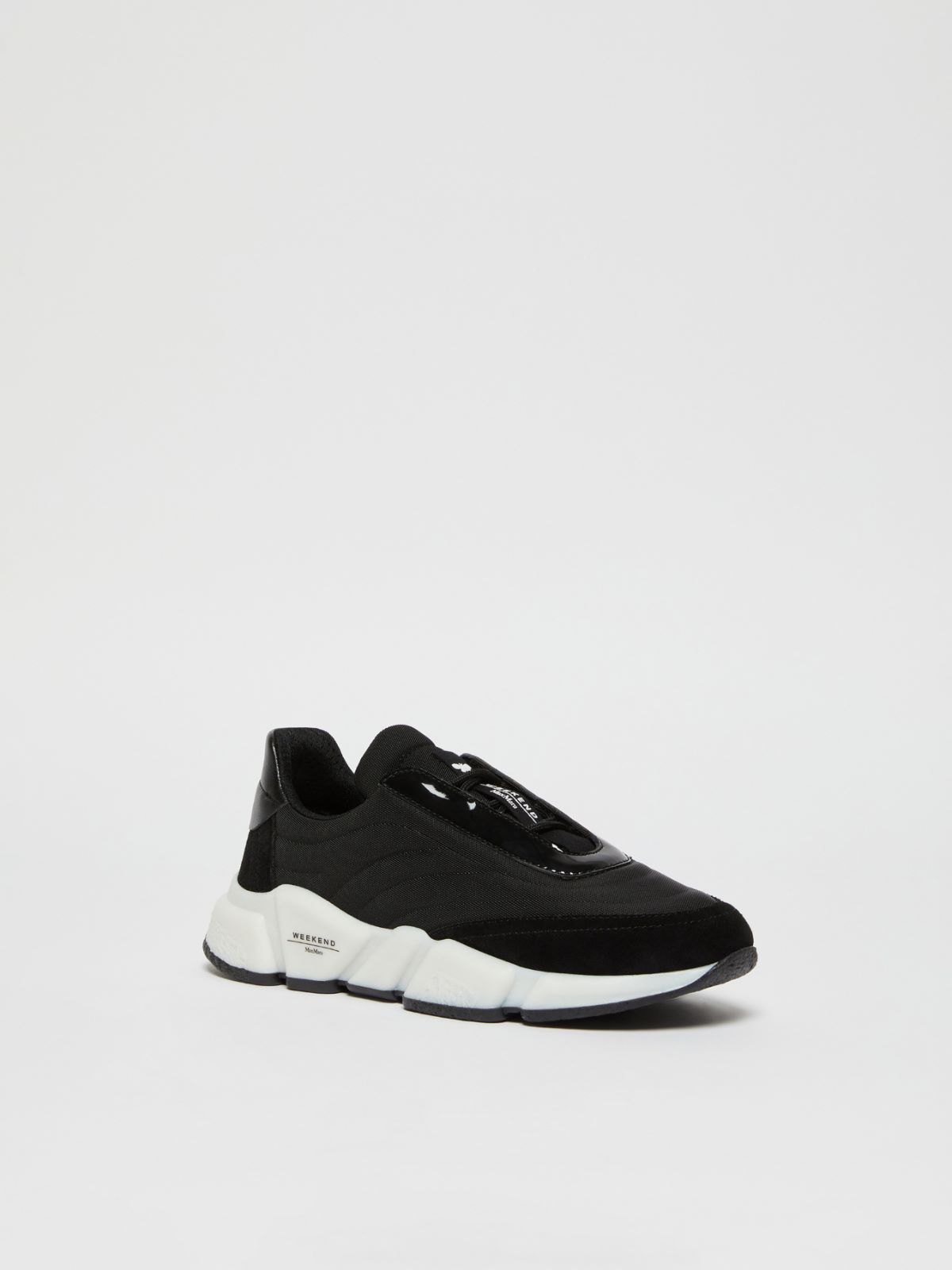 Weekend Running in nylon vernice e pelle Italy