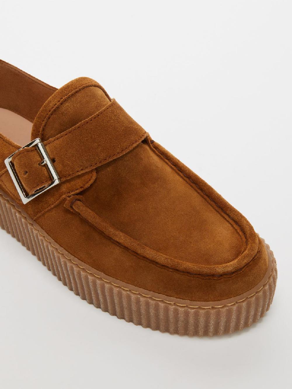Weekend Mocassino Monk Strap in crosta Promozione
