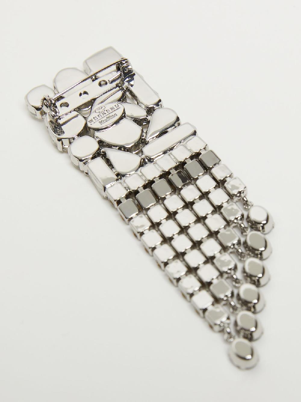 Weekend Spilla in metallo e strass Shopping Online