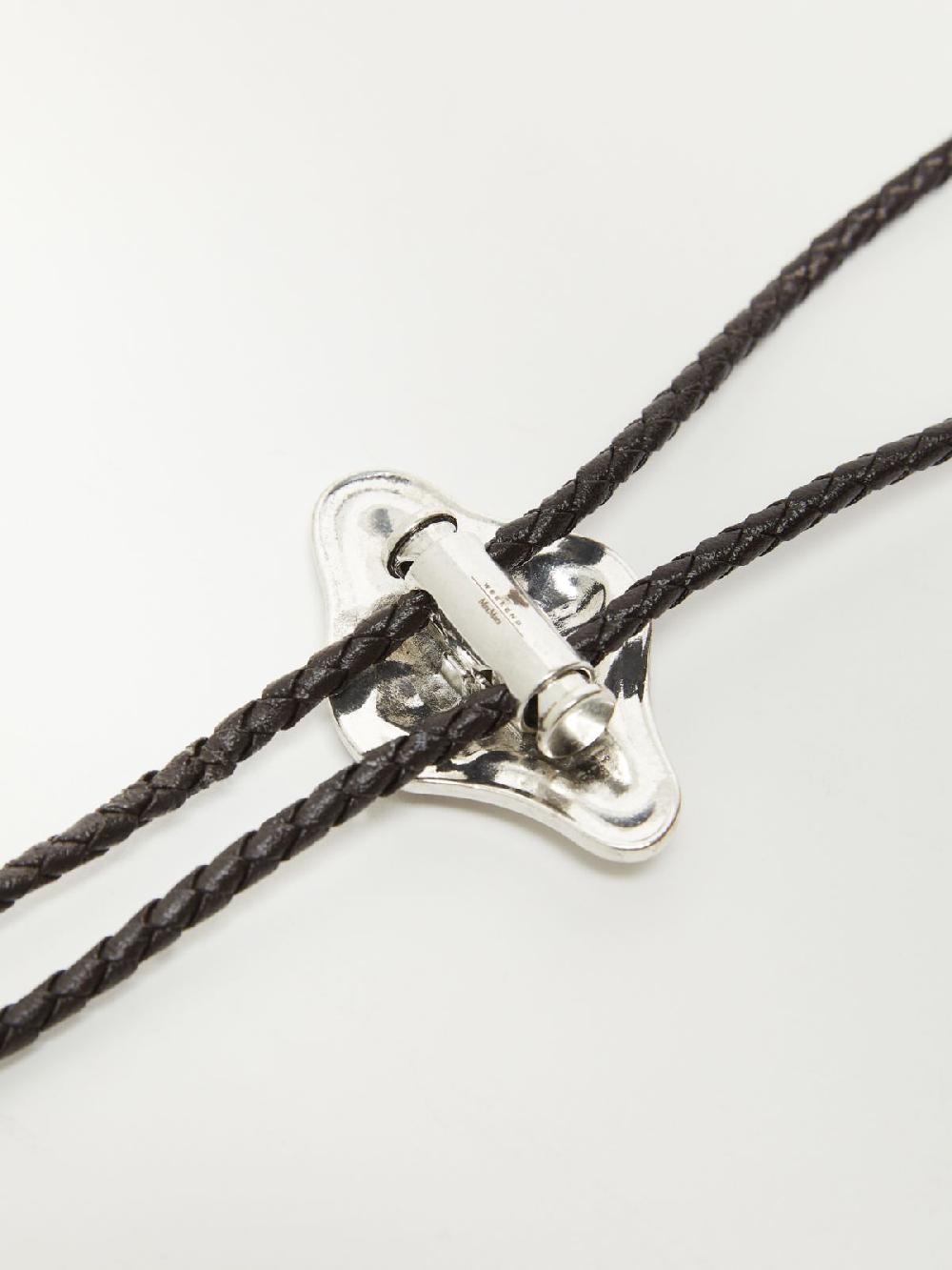 Weekend Collana bolo in tessuto spalmato Italy