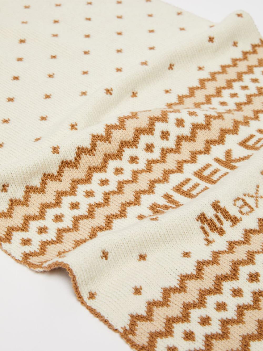 Weekend Sciarpa in lana jacquard Spedizione Gratuita