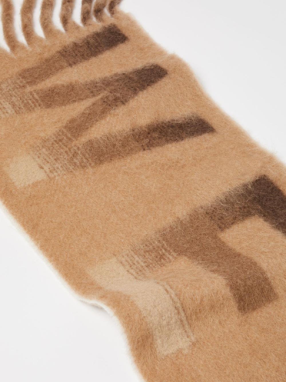Weekend Sciarpa in mista alpaca jacquard Pezzi Unici