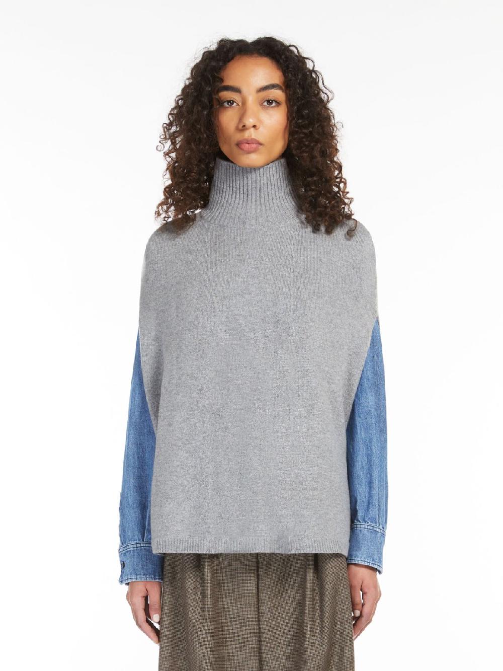 Weekend Poncho dolcevita in cachemire Saldi