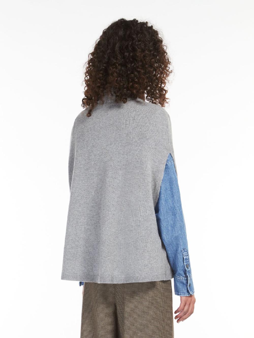 Weekend Poncho dolcevita in cachemire Saldi