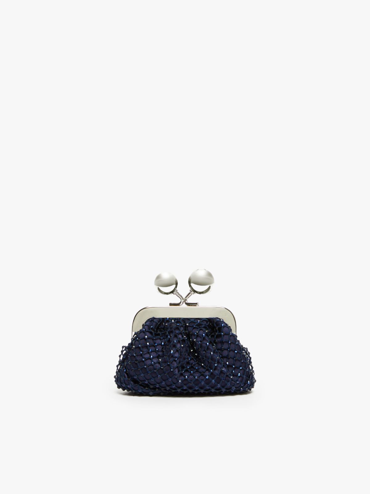 Weekend Pasticcino Bag Nano in raso con strass Prezzo basso