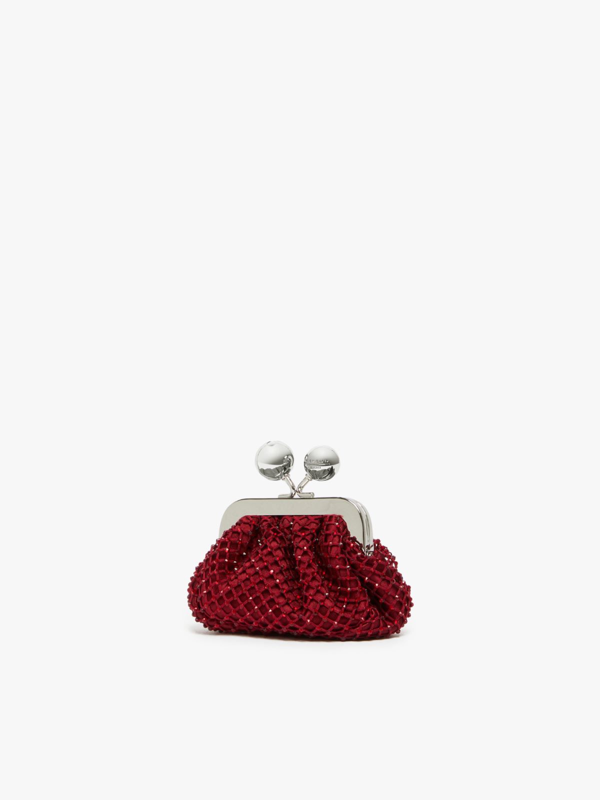 Weekend Pasticcino Bag Nano in raso con strass Moda