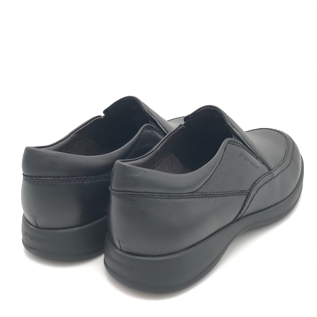 Zulian Calzature Scarpa Season in nappa nera Hotsell