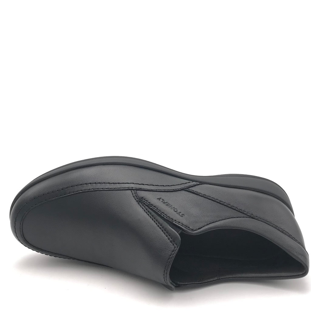 Zulian Calzature Scarpa Season in nappa nera Hotsell