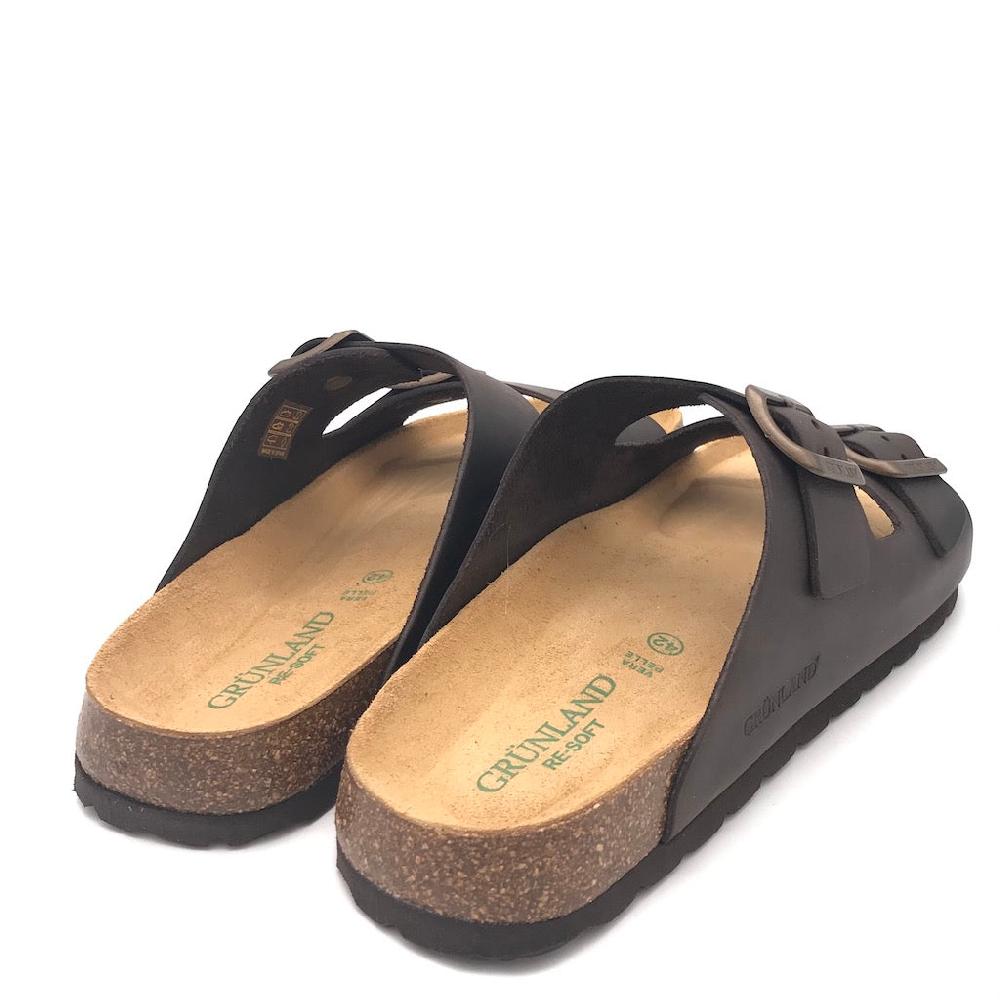 Zulian Calzature Ciabatta Bobo mogano Vendita Calda