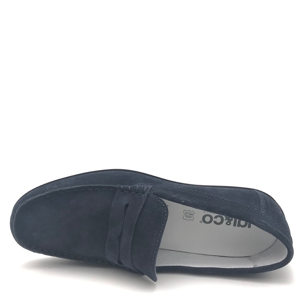 Zulian Calzature Mocassino Luke blu Negozio