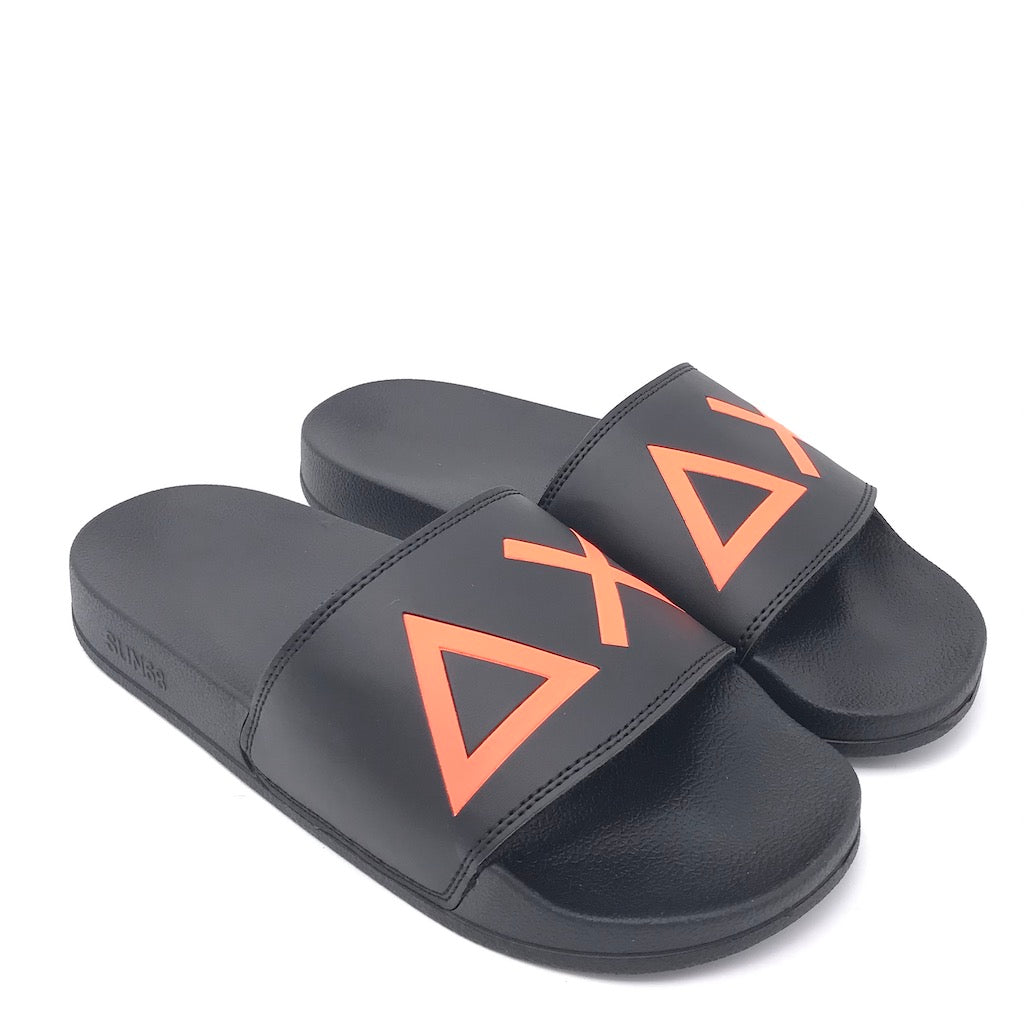 Zulian Calzature Ciabatta Slipper logo nera Nuova