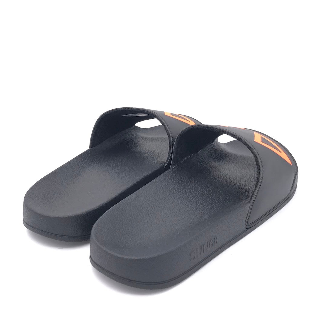 Zulian Calzature Ciabatta Slipper logo nera Nuova