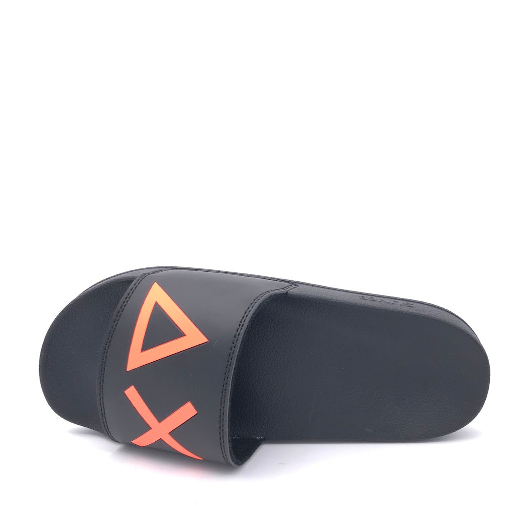 Zulian Calzature Ciabatta Slipper logo nera Nuova