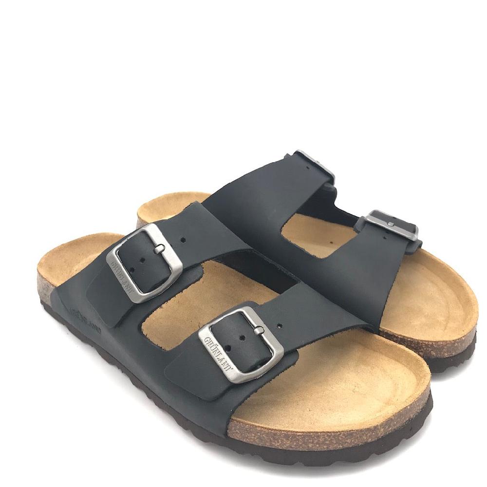 Zulian Calzature Ciabatta Bobo nera 2025