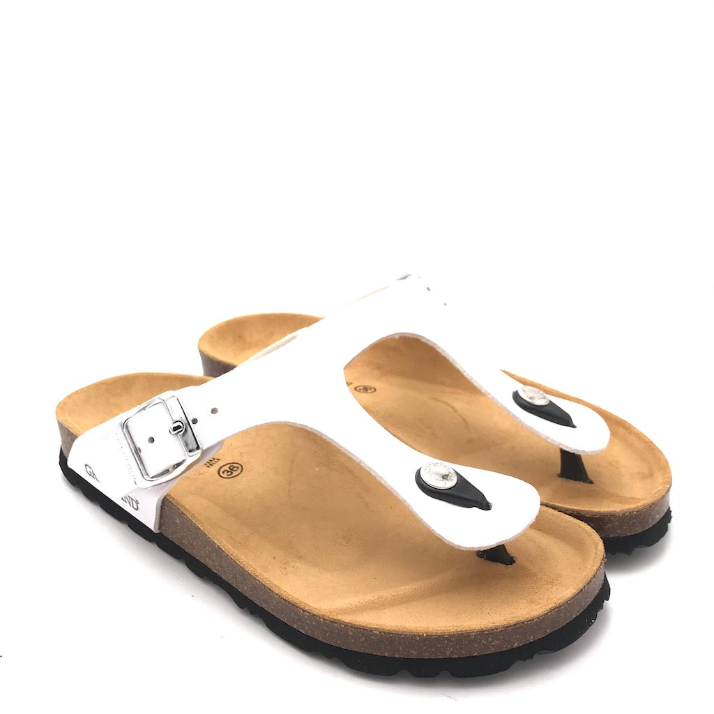 Zulian Calzature Ciabatta Sara infradito bianco In Linea