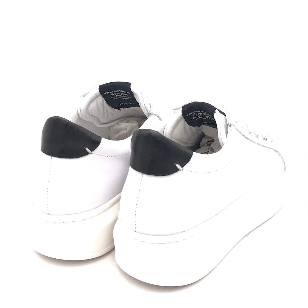 Zulian Calzature Sneakers Basic bianca Qualità