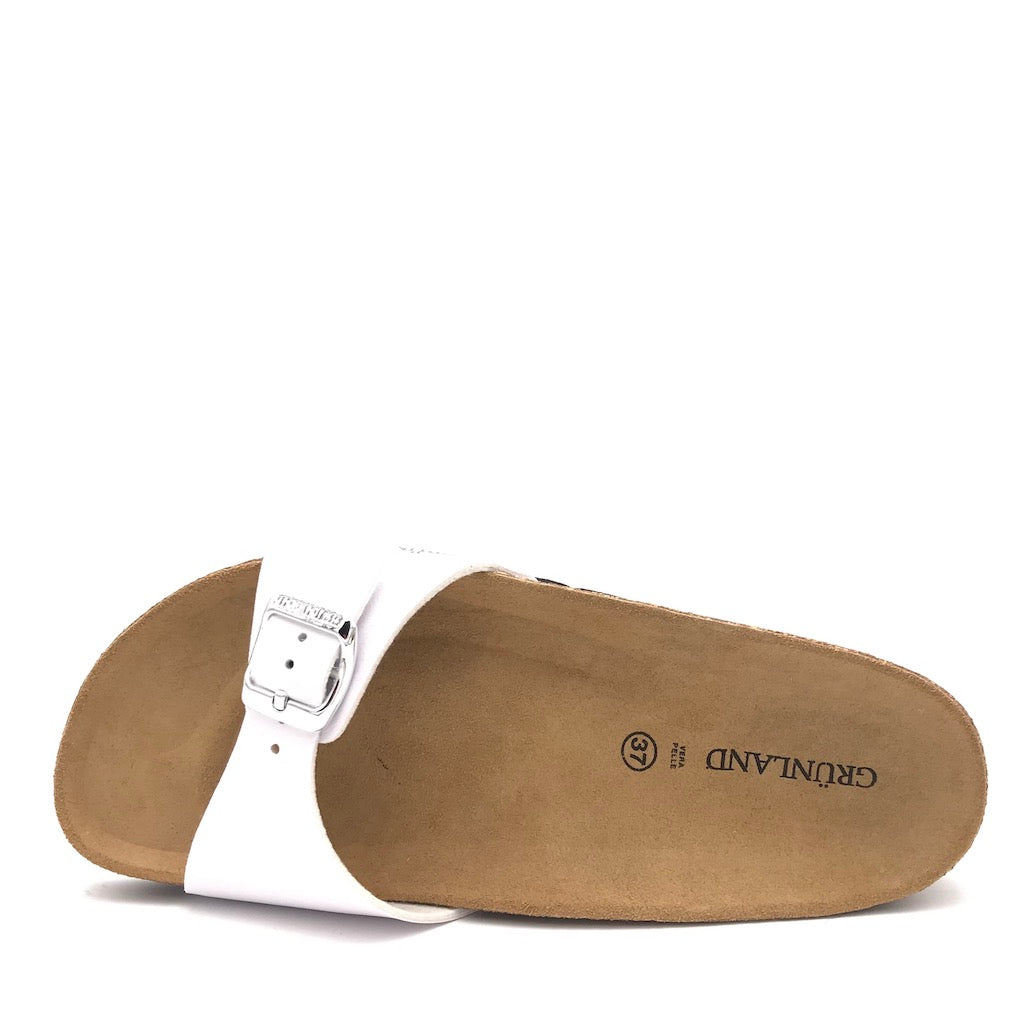 Zulian Calzature Ciabatta Sara fascia bianca Promozione