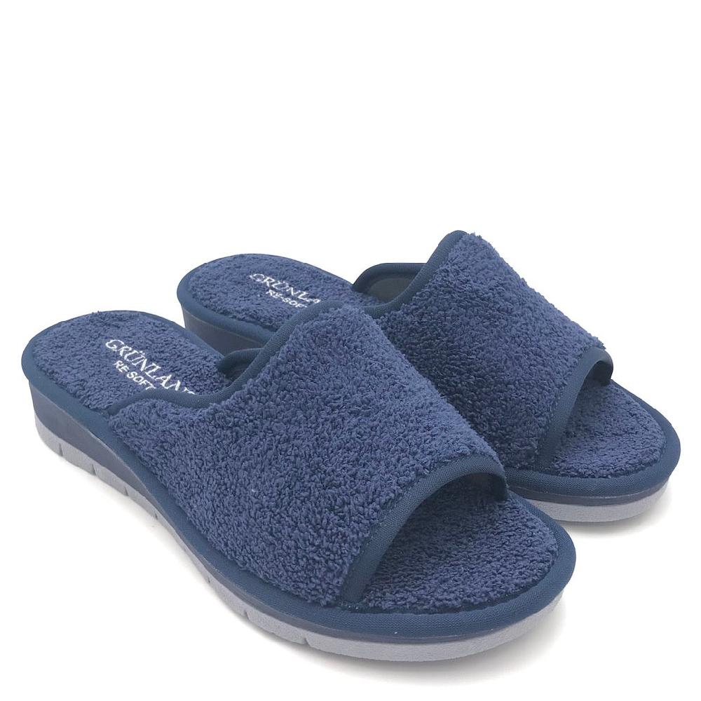 Zulian Calzature Ciabatta Dola spugna blu Qualità Garantita