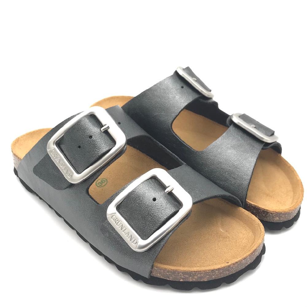 Zulian Calzature Ciabatta Sara doppia fibbia nero Negozi Online