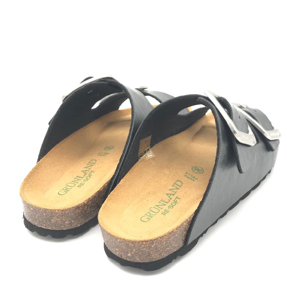 Zulian Calzature Ciabatta Sara doppia fibbia nero Negozi Online