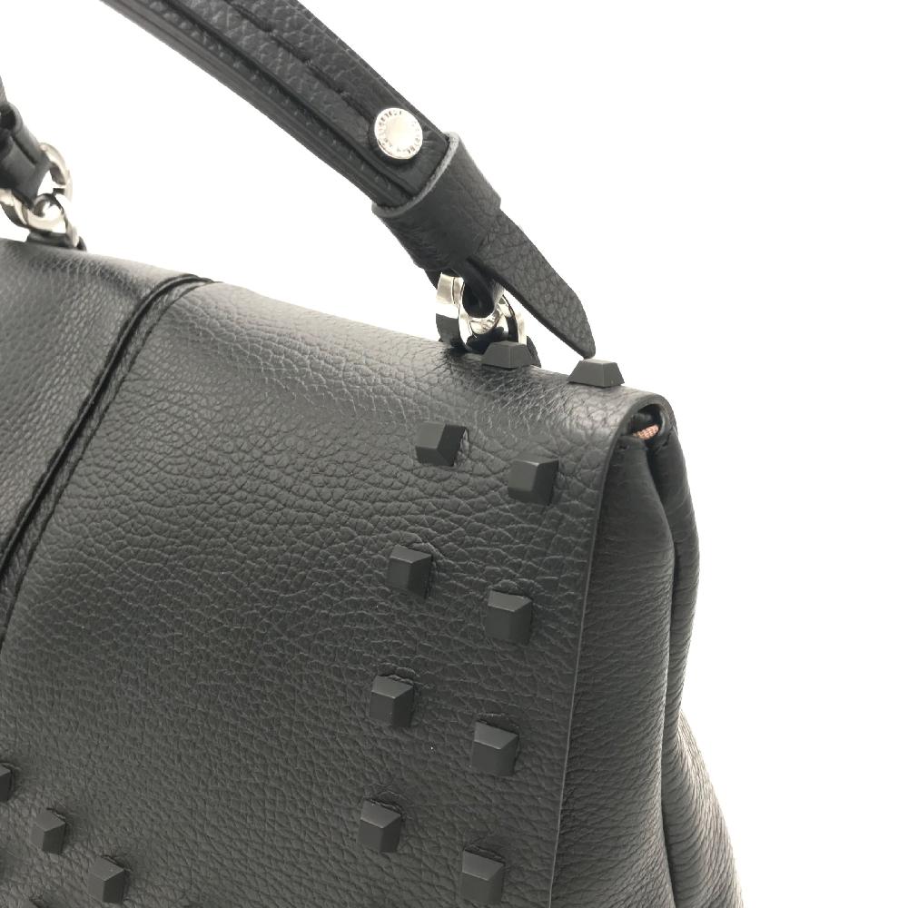 Zulian Calzature Borsa Kendal nera borchie Sconti VIP
