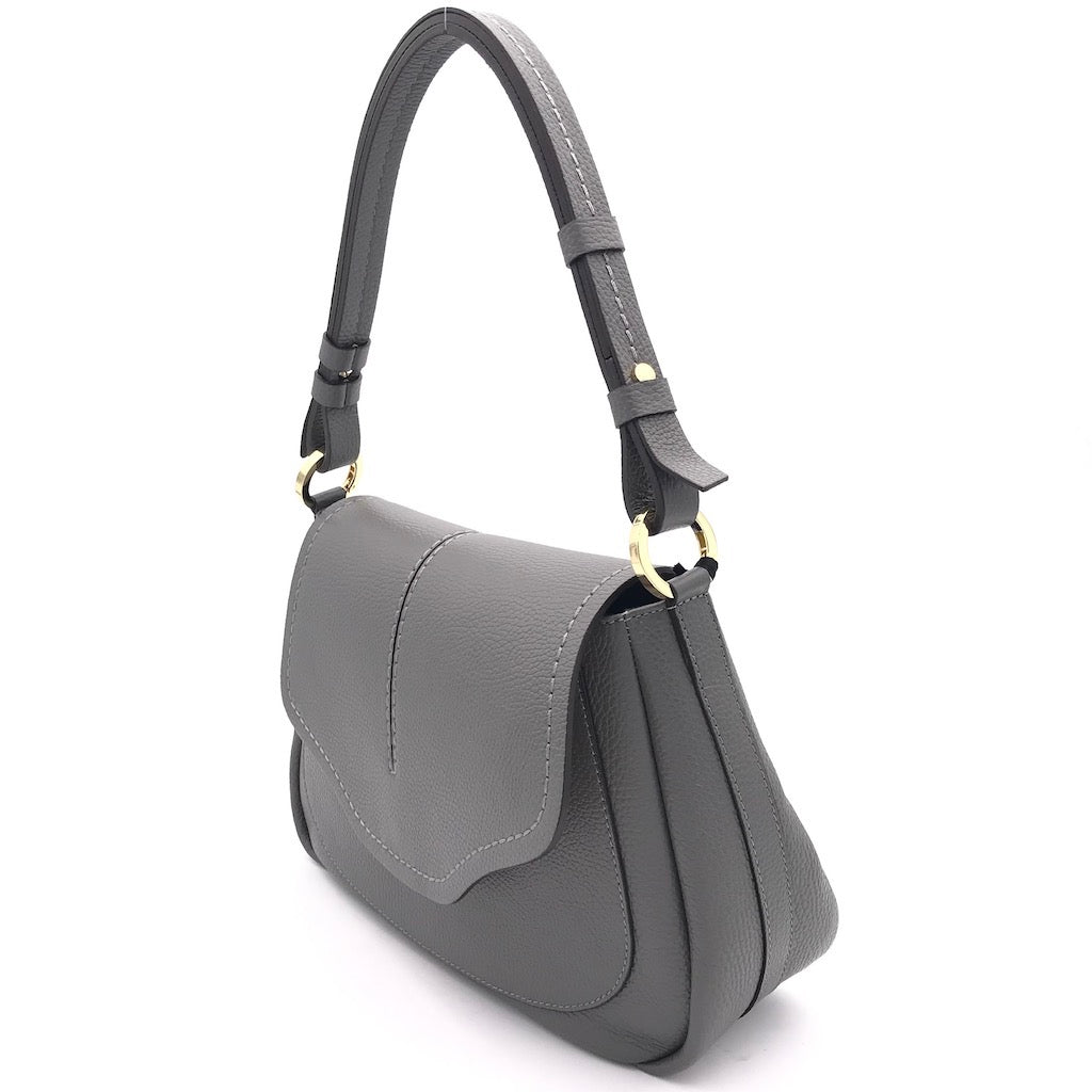 Zulian Calzature Borsa Cecilia large asfalto Presa
