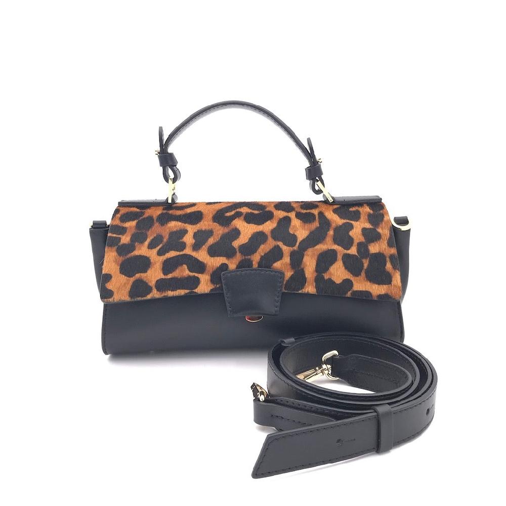 Zulian Calzature Borsa Beth leo nera Sconto