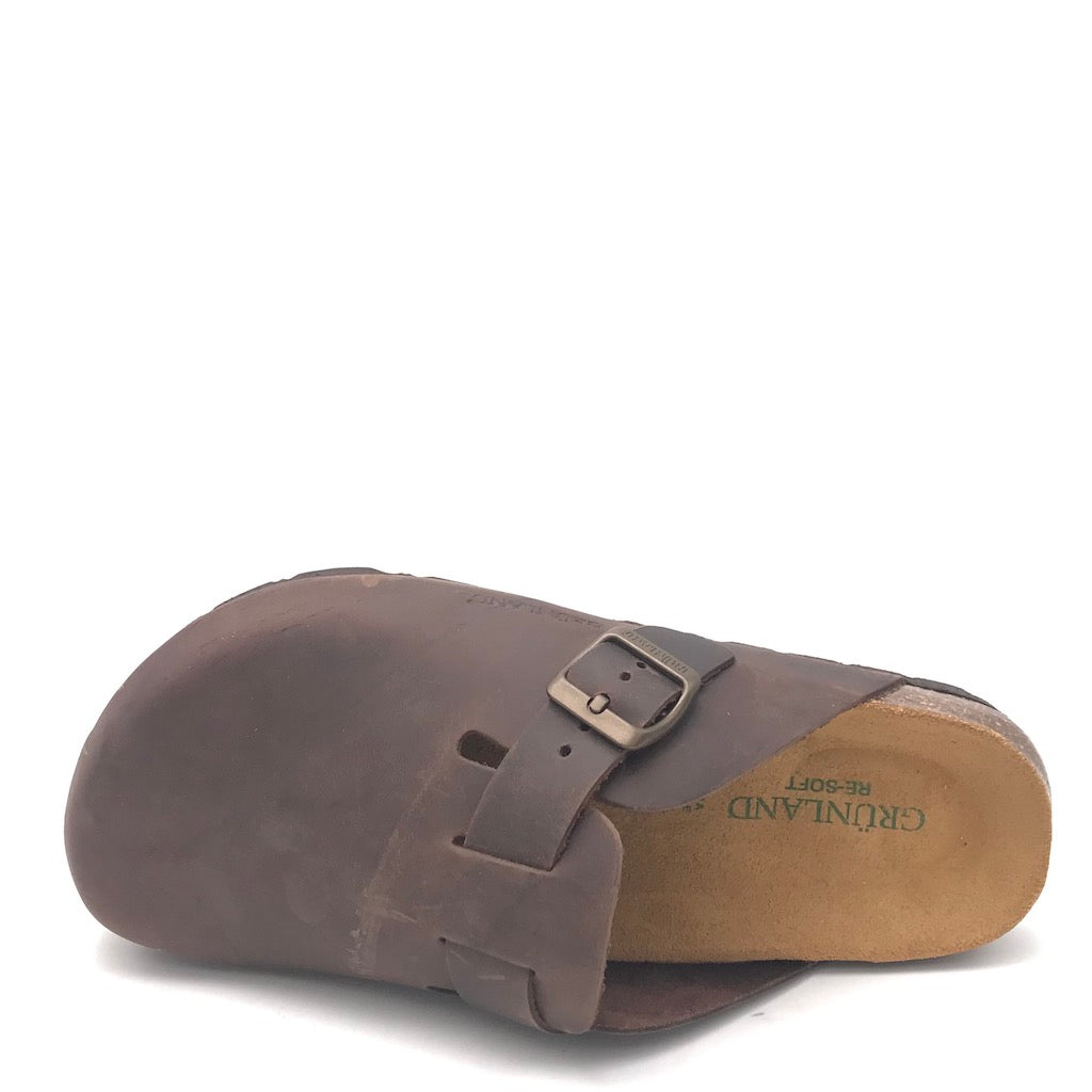 Zulian Calzature Ciabatta chiusa Bobo mogano Online