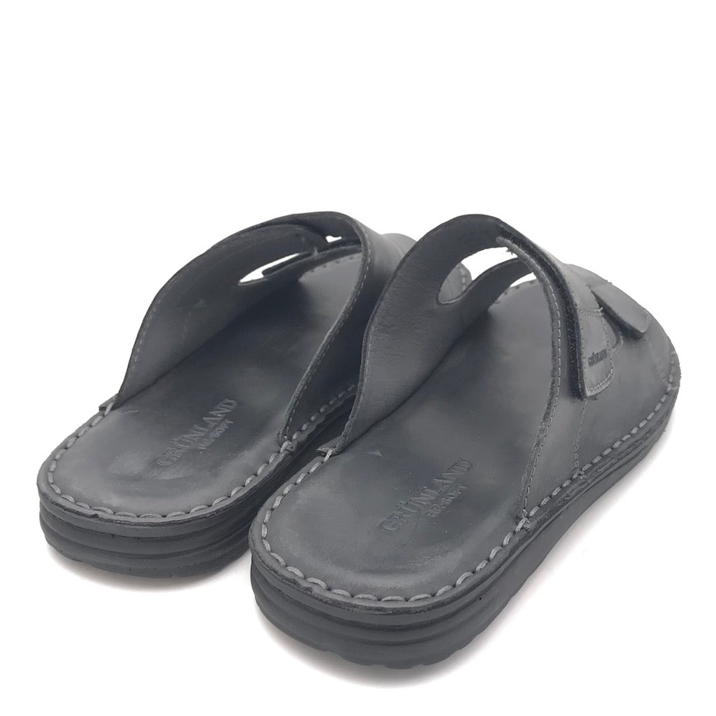 Zulian Calzature Ciabatta Lapo nero Saldi Di Fabbrica