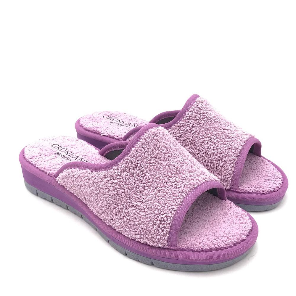 Zulian Calzature Ciabatta Dola spugna lilla Vendite Flash