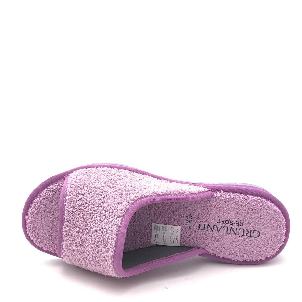 Zulian Calzature Ciabatta Dola spugna lilla Vendite Flash