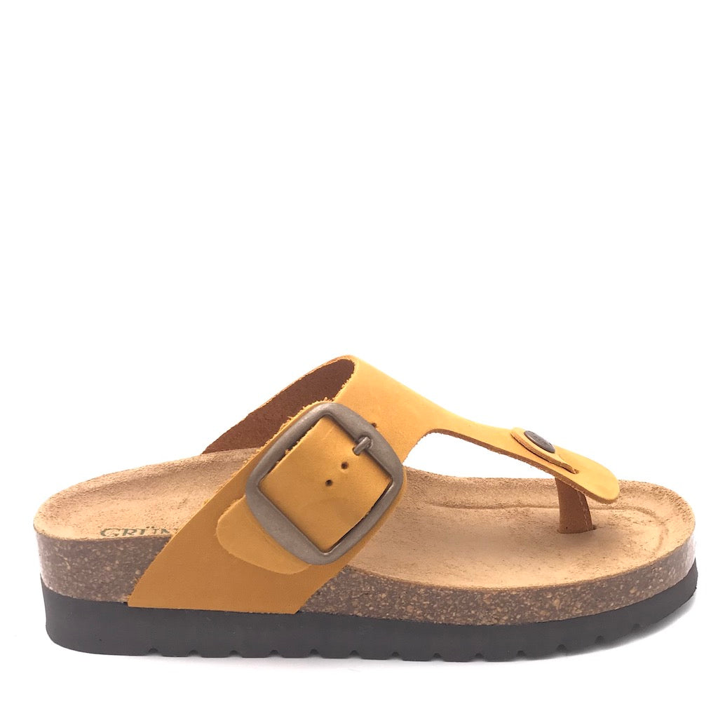 Zulian Calzature Ciabatta Hola infradito ocra 2025